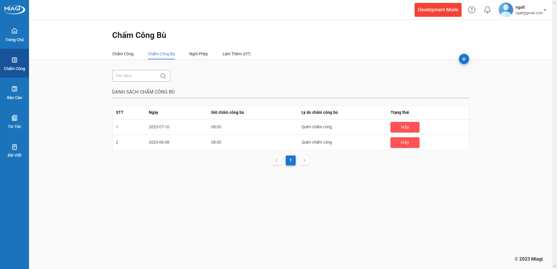 Compensationtimekeeping